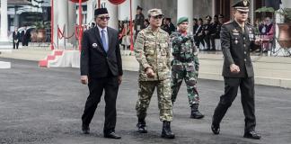 Bupati Ciamis Hadiri Upacara HUT ke-80 TNI, Wujud Sinergi untuk Negeri