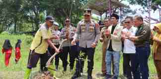 Kapolres Ciamis Dukung Gerakan Pemuda Muhammadiyah Tanam 10.000 Pohon Produktif