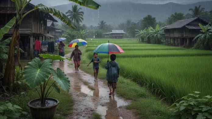 Tanda masuk musim hujan