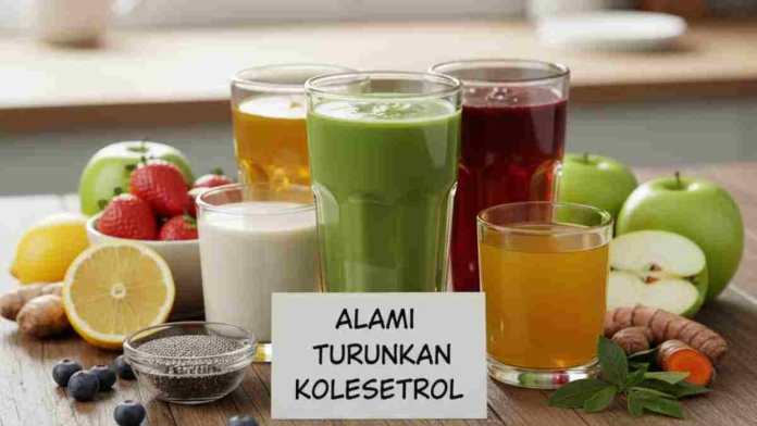 minuman alami turunkan kolesterol