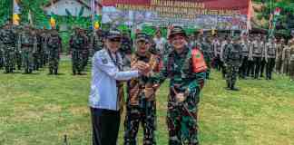 TMMD ke-126 di Ciamis Resmi Dibuka, Kolaborasi TNI dan Pemkab Dorong Pemerataan Pembangunan Desa