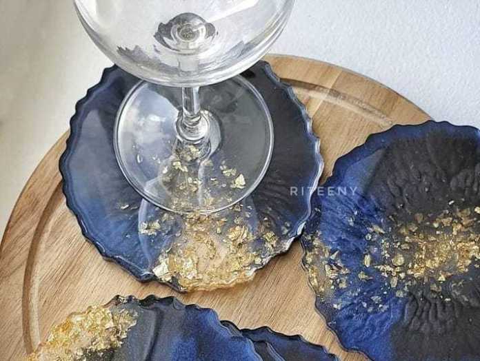 kerajinan dari resin