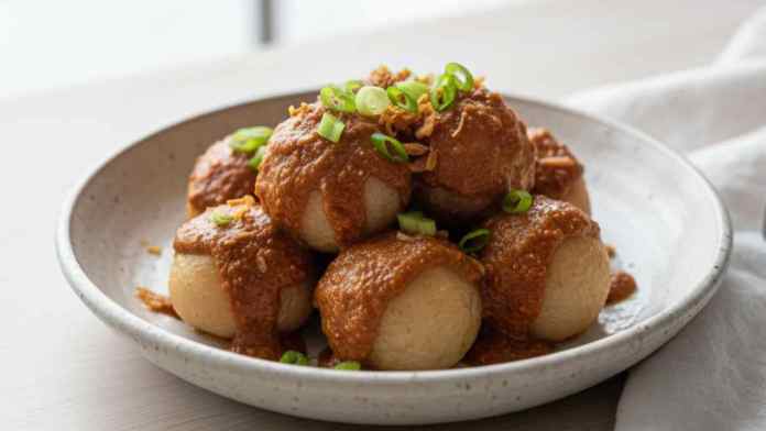 Resep cilok bumbu kacang