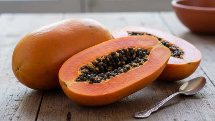 khasiat biji pepaya