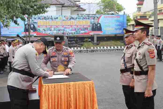 Sertijab kasat lantas Ciamis