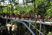 Kapolres Tasikmalaya Resmikan Jembatan Balasipun, Akses Warga Kembali Lancar