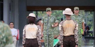 Cegah Krisis Nasionalisme, Dandim 0613 Resmi Buka Persami KKRI Ciamis untuk Cetak Generasi Tangguh