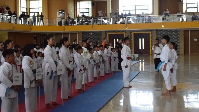 Ratusan Karateka Bertarung Sengit di Kejurcab BKC Kota Banjar 2026 demi Tiket Kejurnas